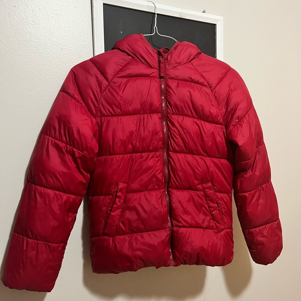 OLD NAVY Girls Puffer Jacket Coat Large 10/12